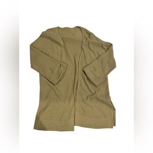 Source Unknown Women's Beige Open-Front Cardigan